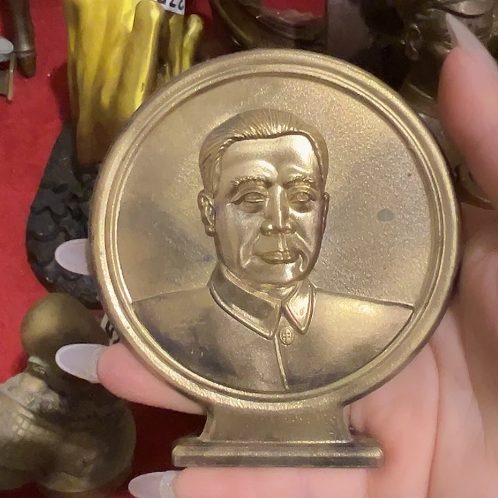 黄铜摆件，文房工艺品摆件