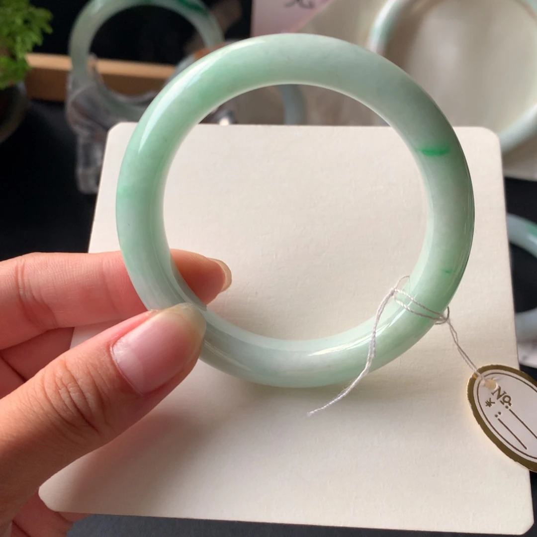 翡翠未镶嵌手镯19号53.3-12-8.9强推