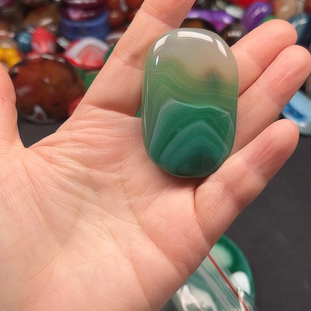 茗***安玛瑙/玉髓未镶嵌珠宝奇石