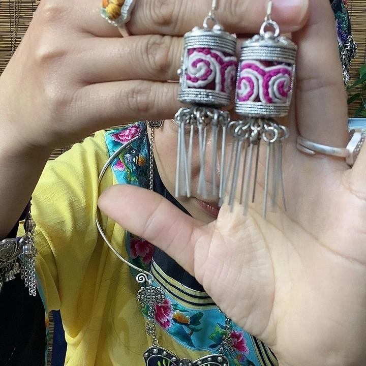 三醋酯纤维耳环耳钉