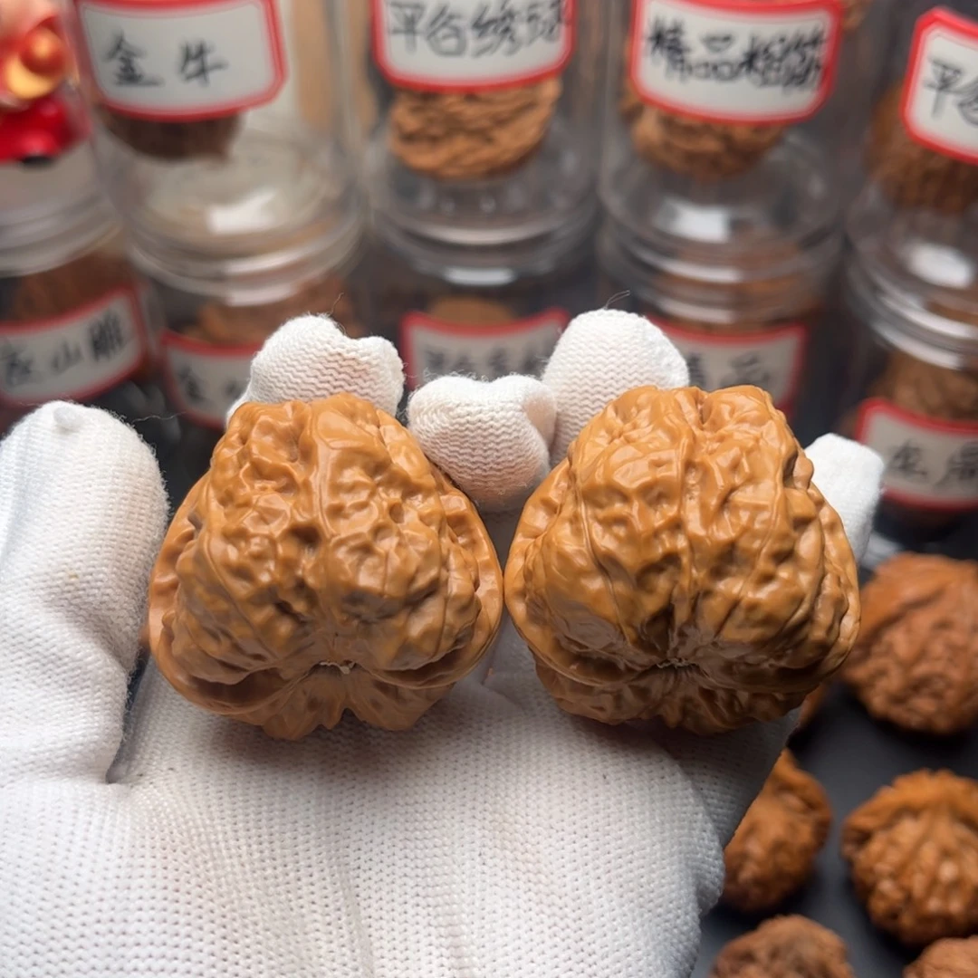 文玩核桃把件41精品蛤蟆头