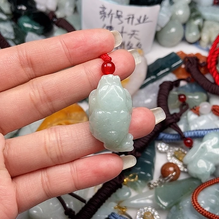 未镶嵌挂件翡翠翡翠