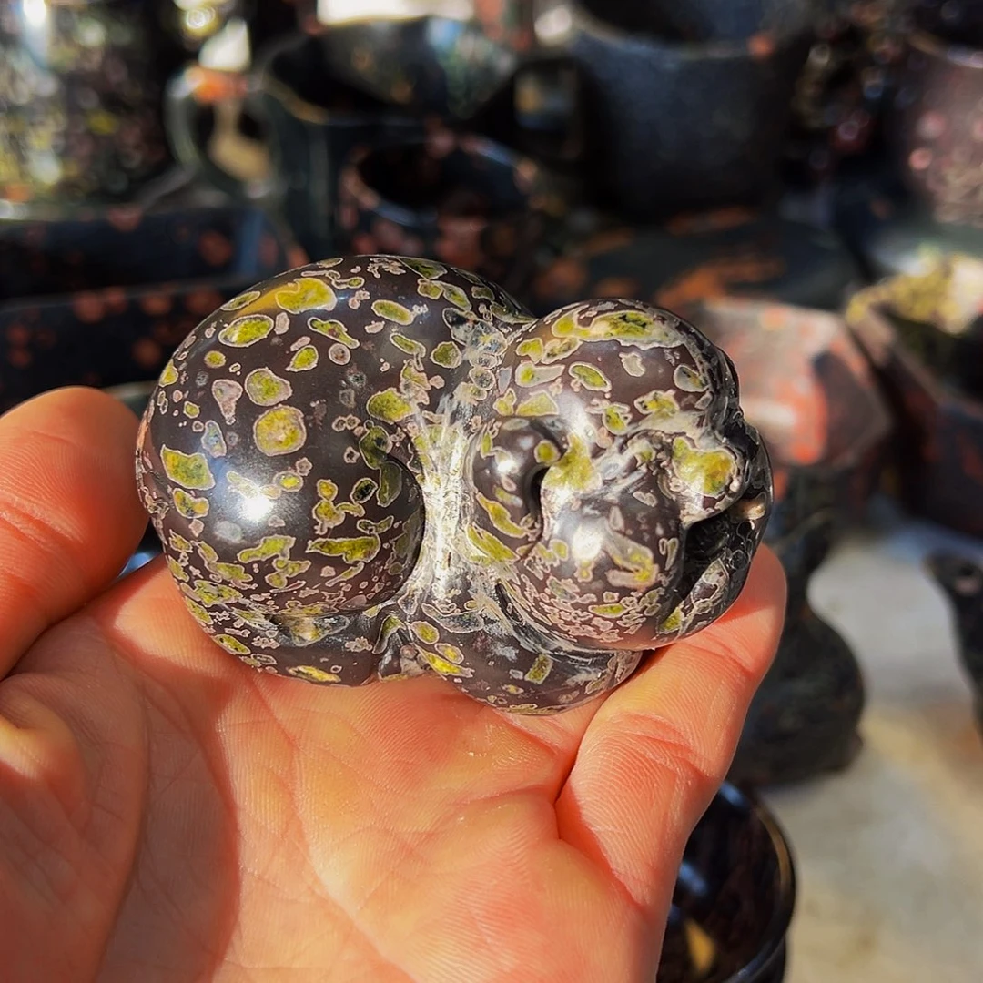 梅花玉鱼缸石茶周边微瑕不退不换