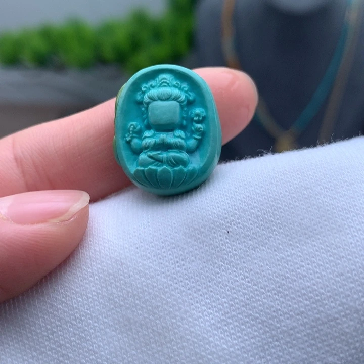 绿松石绿松石配饰未镶嵌