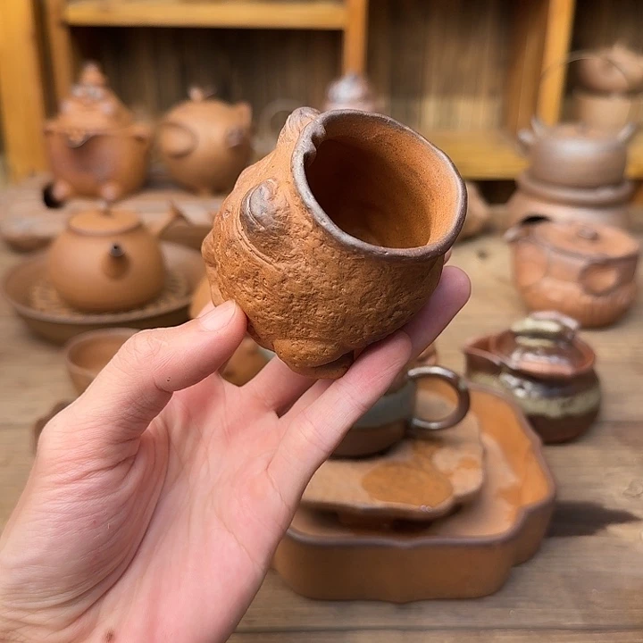原矿老岩泥茶器系列