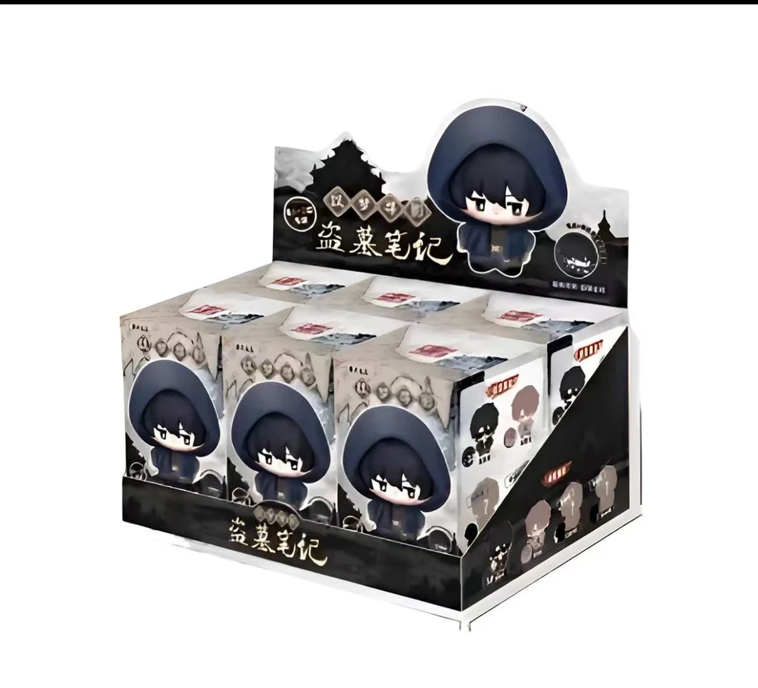 奶茶-盗墓笔记·以梦寻影系列 毛绒公仔潮玩盲盒收藏卡牌