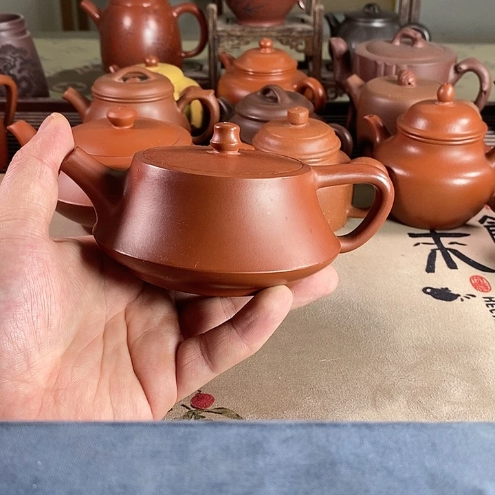 茶壶段泥紫砂的微瑕