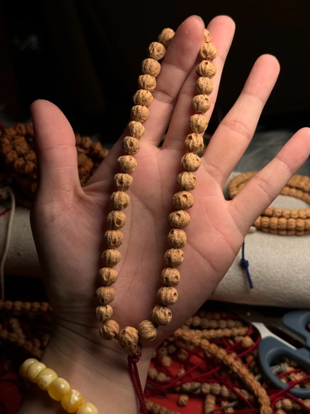 热振柏香籽精挑原桩鬼坑手持尺寸10左右