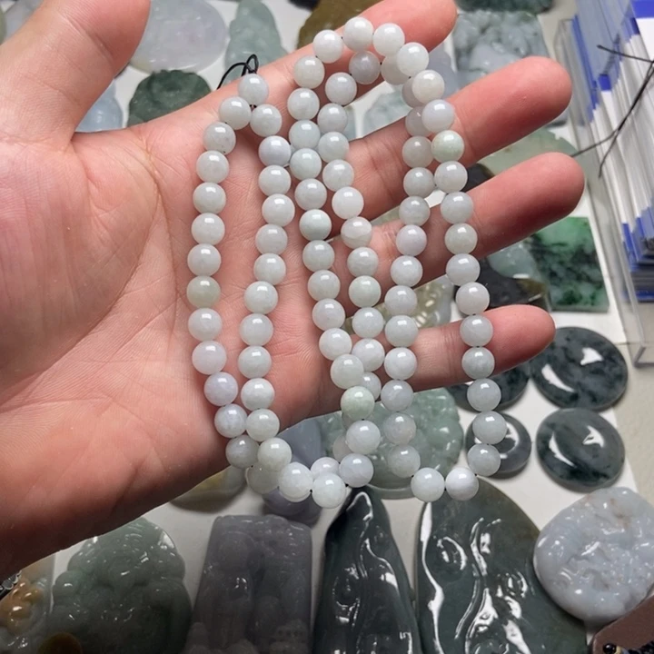 颈饰未镶嵌翡翠散珠82