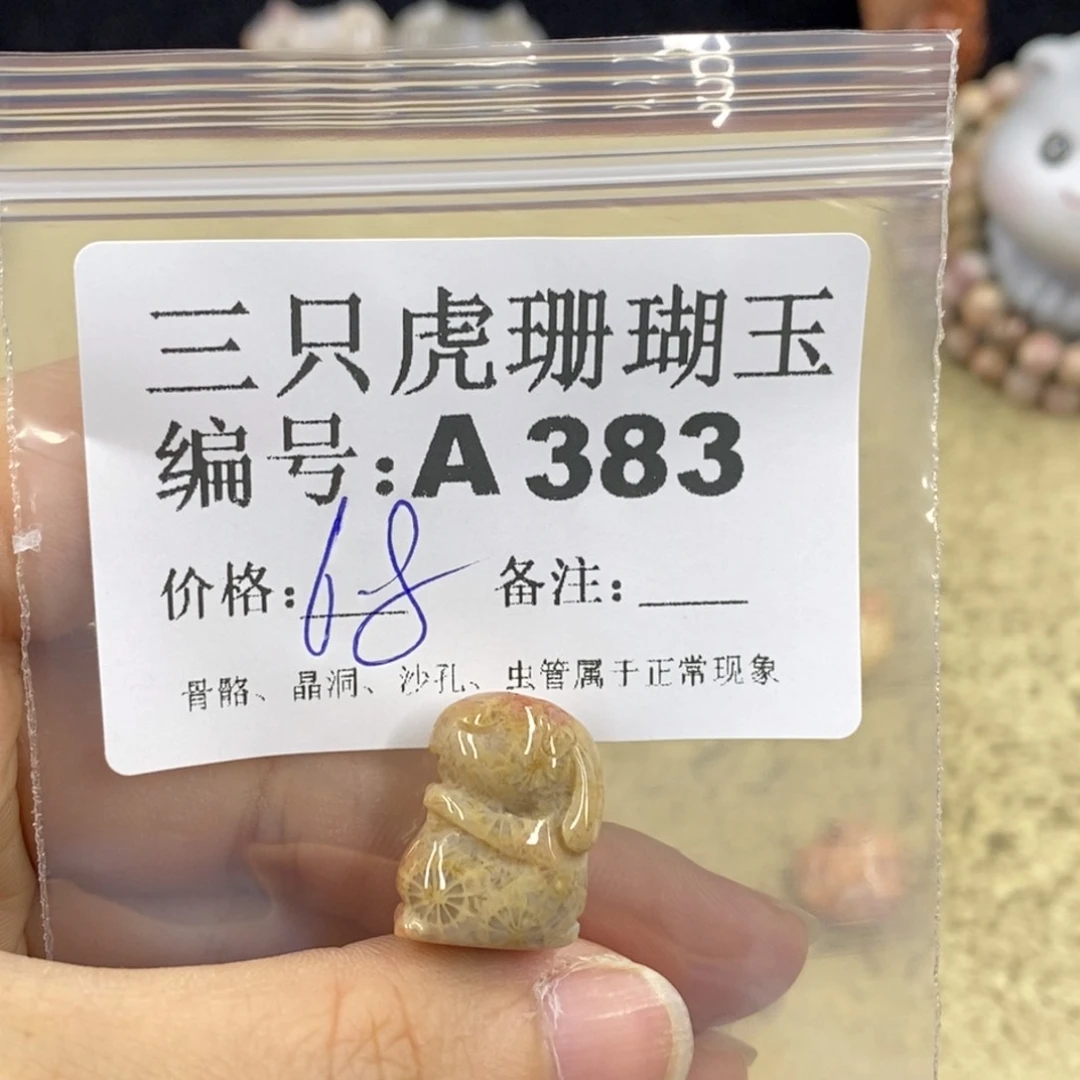 硅化珊瑚（珊瑚玉）1未镶嵌K****妖