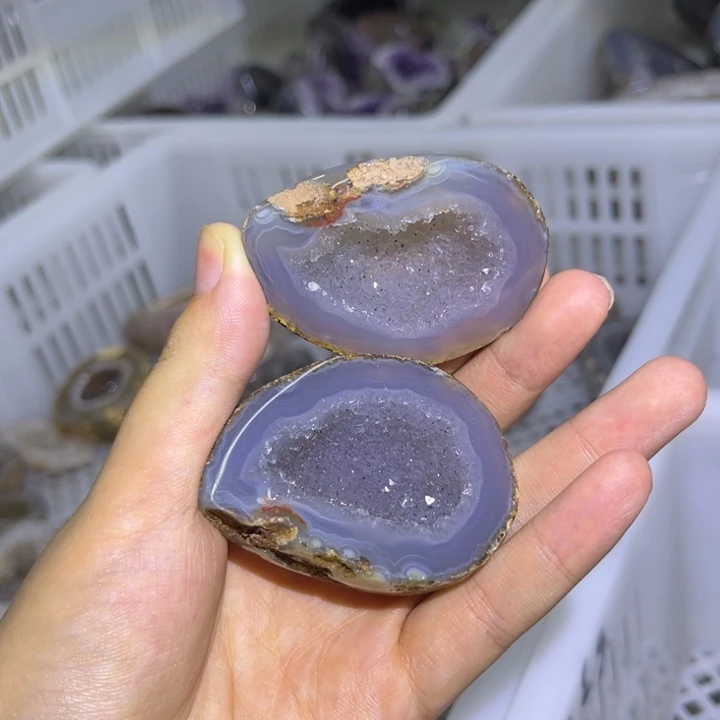 未镶嵌水晶发饰蓝晶爱心