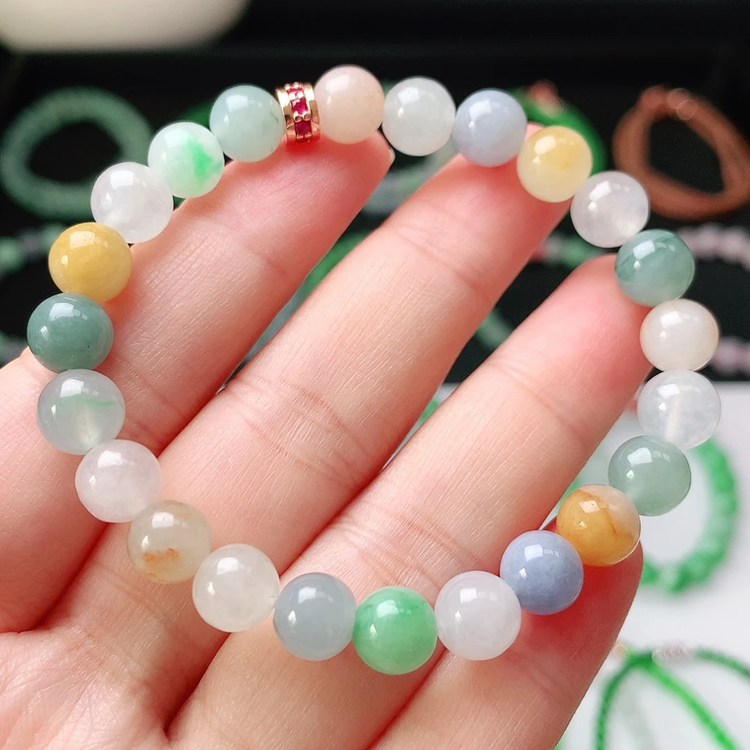 翡翠未镶嵌手链翡翠