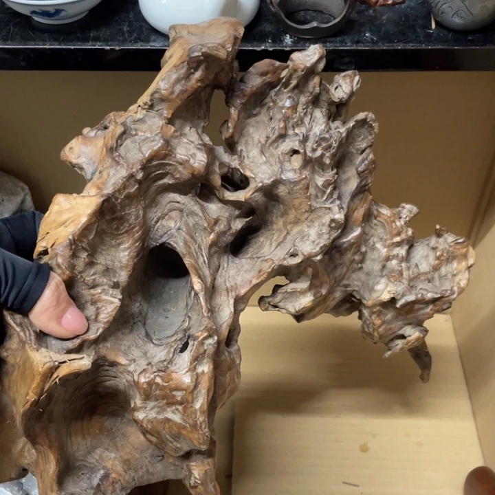 木中古工艺品摆件