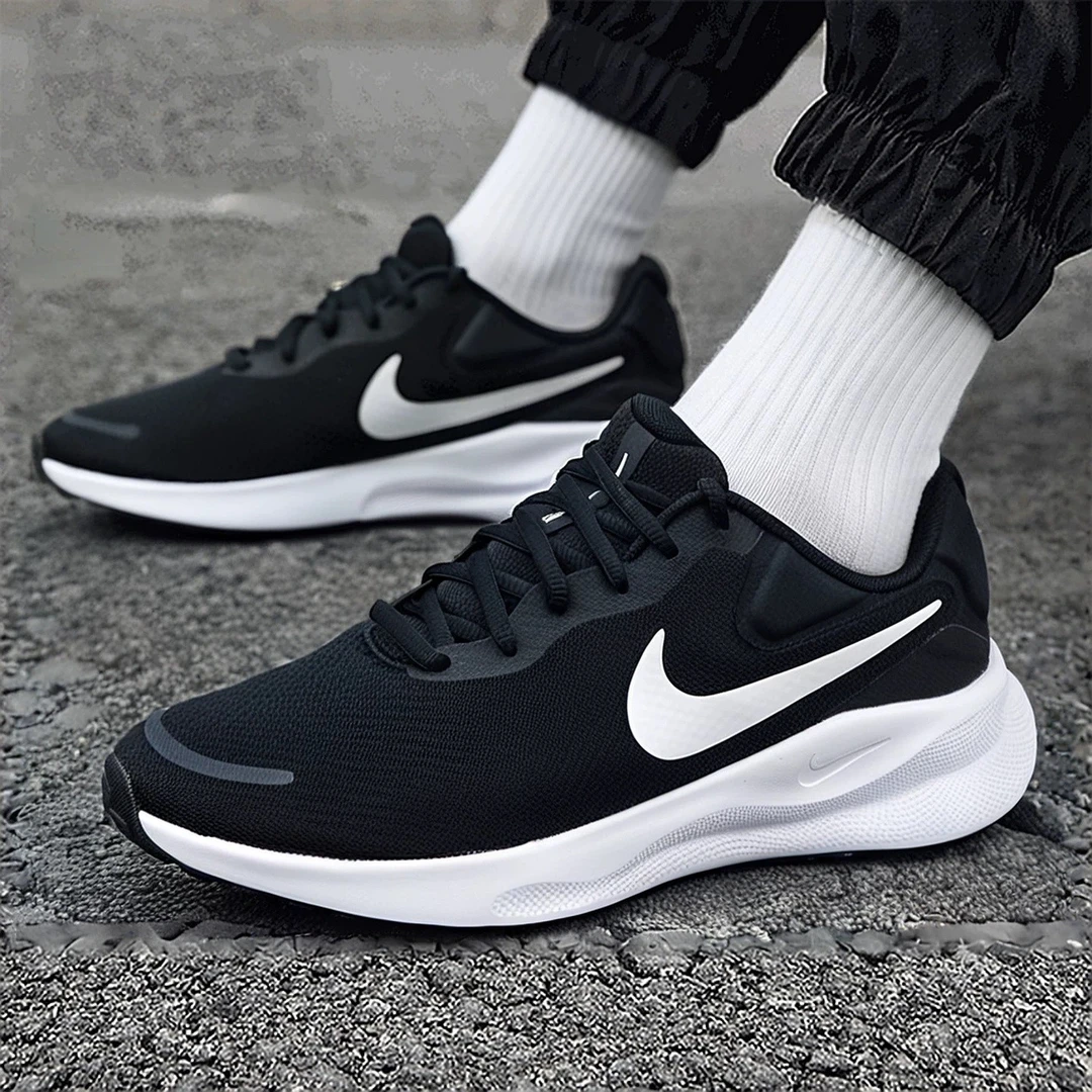 Nike耐克男鞋正品冬季新款REVOLUTION 7缓震轻便跑步鞋FB8501-002