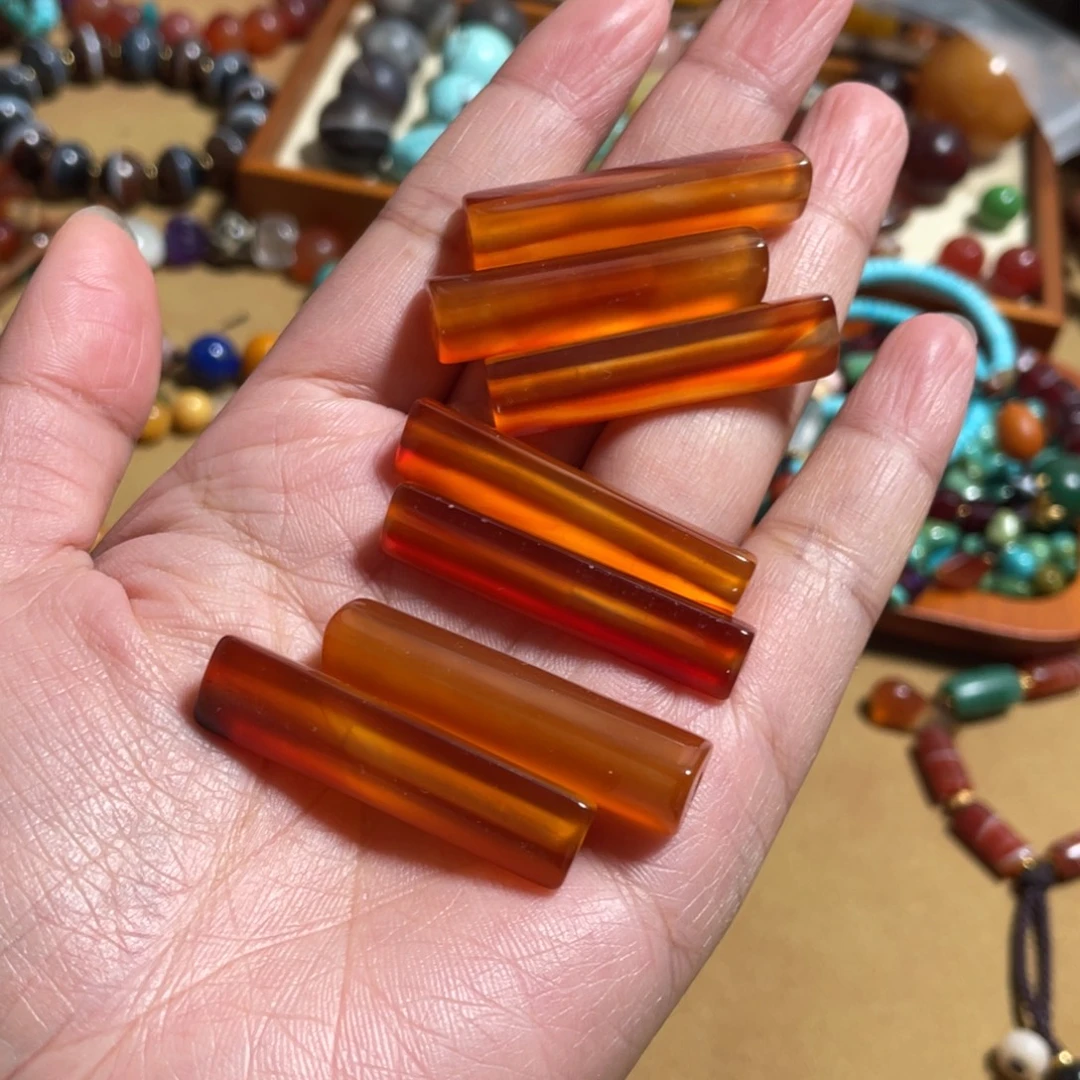 玛瑙/玉髓合金手链福利推荐汉管玛瑙（任选其一）