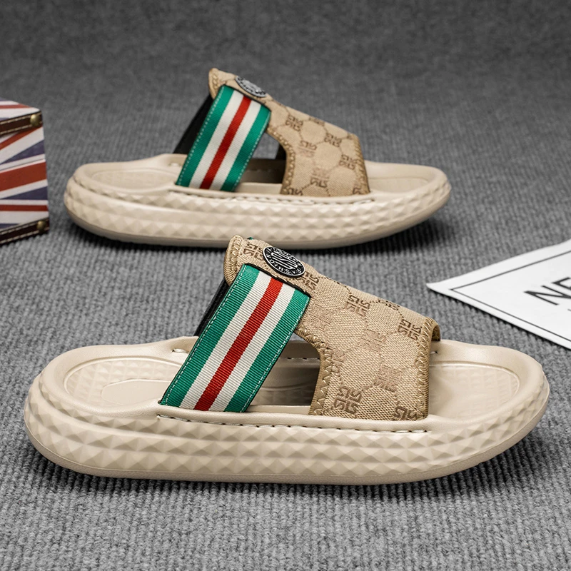 夏季拖鞋男士外穿越南沙滩潮凉鞋防滑防臭男士休闲运动开车凉拖鞋