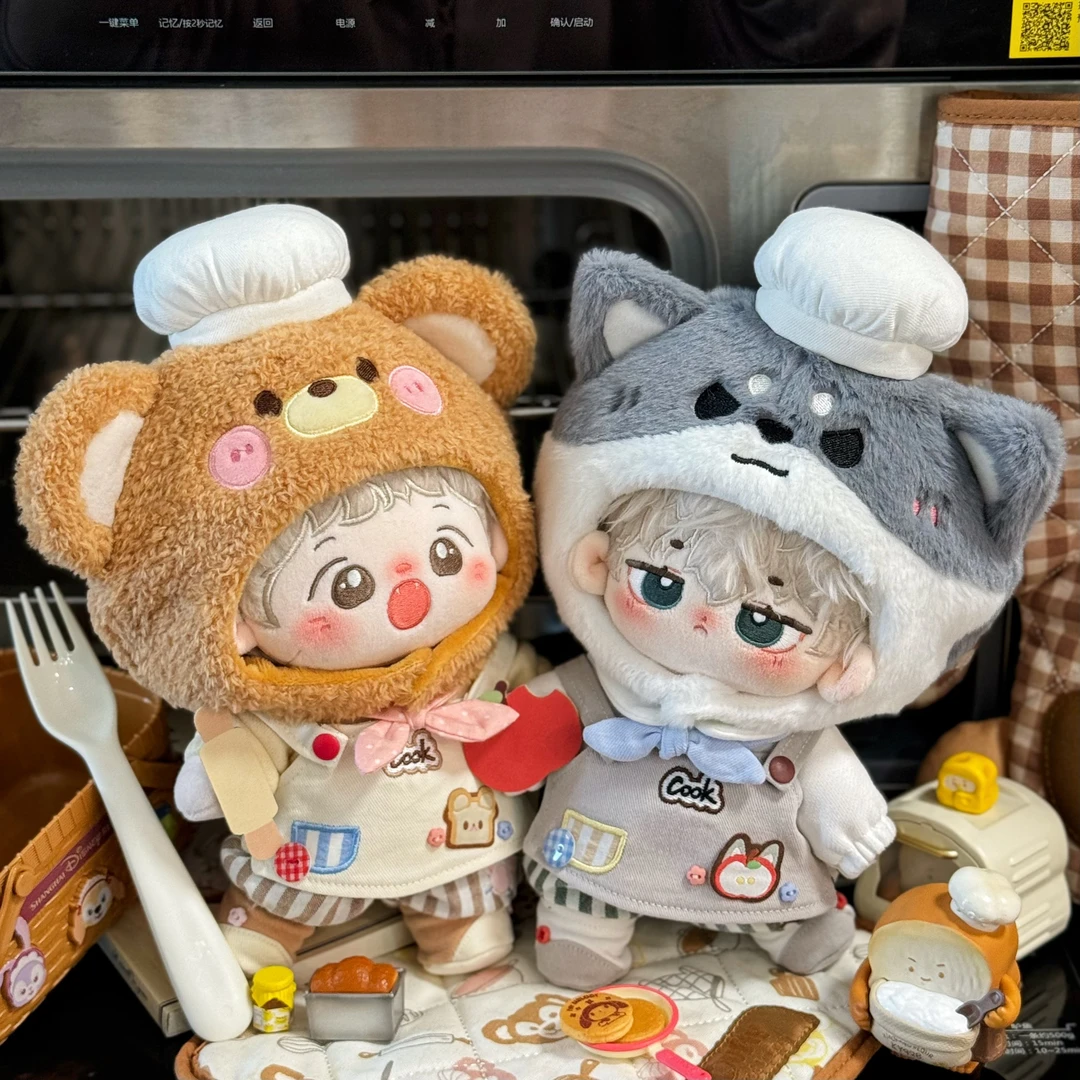 黄油乐享家20cm饼饼烘焙屋 20cm棉花娃娃娃衣 无属性