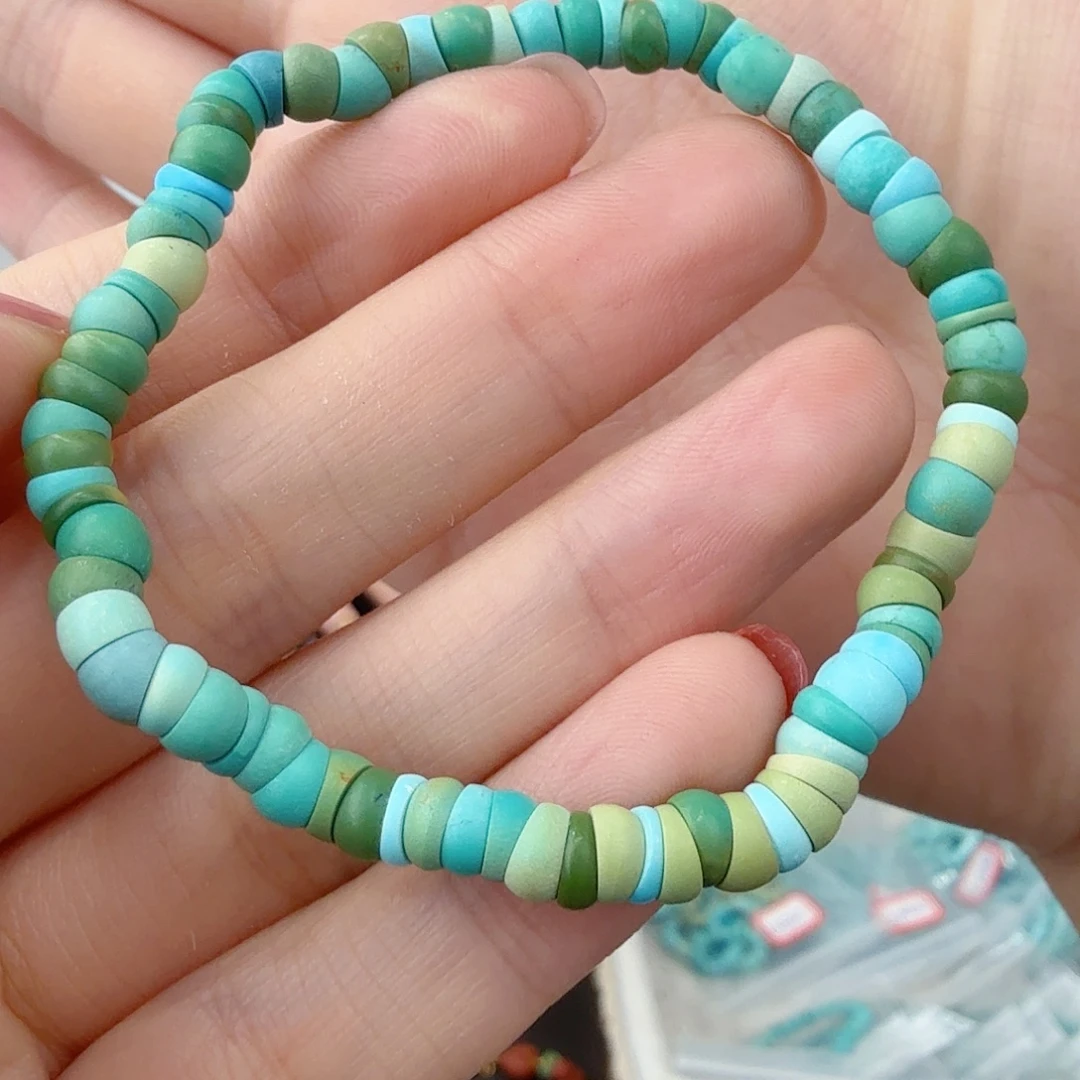 绿松石未镶嵌挂件