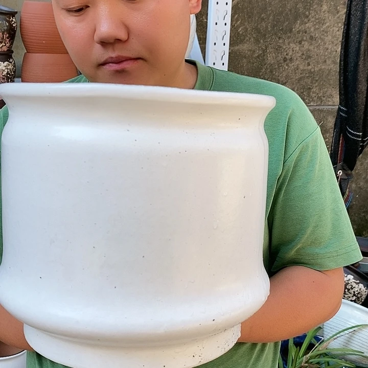 紫砂花盆口25高23福利