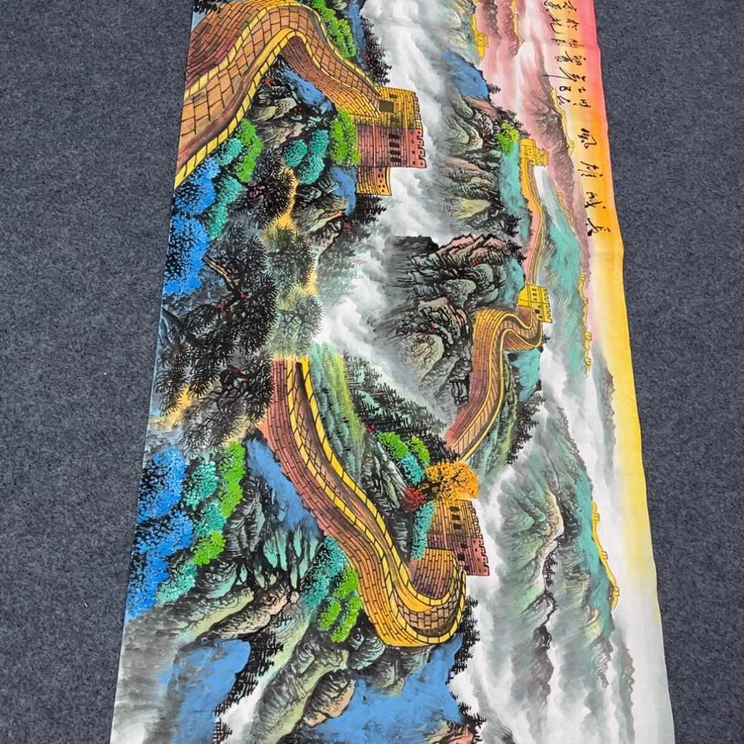 国画宣纸手绘，手工作品