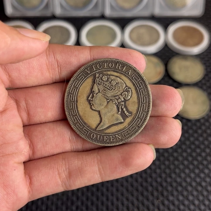 金属大头龙洋船洋工艺品