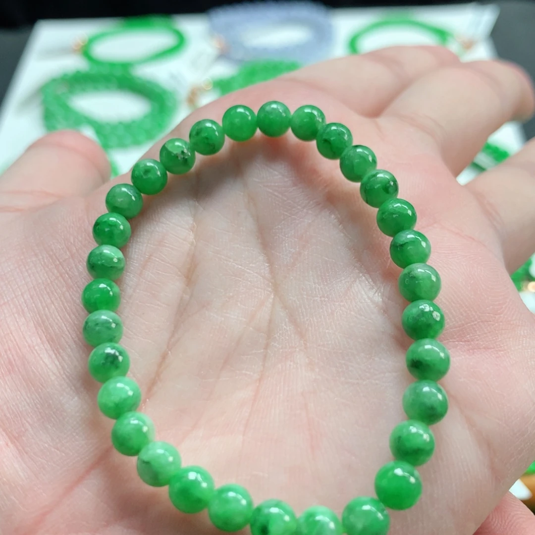翡翠未镶嵌手链翡翠