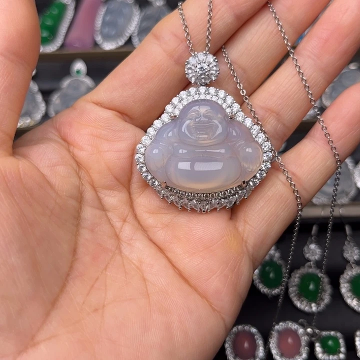 玛瑙/玉髓颈饰合金