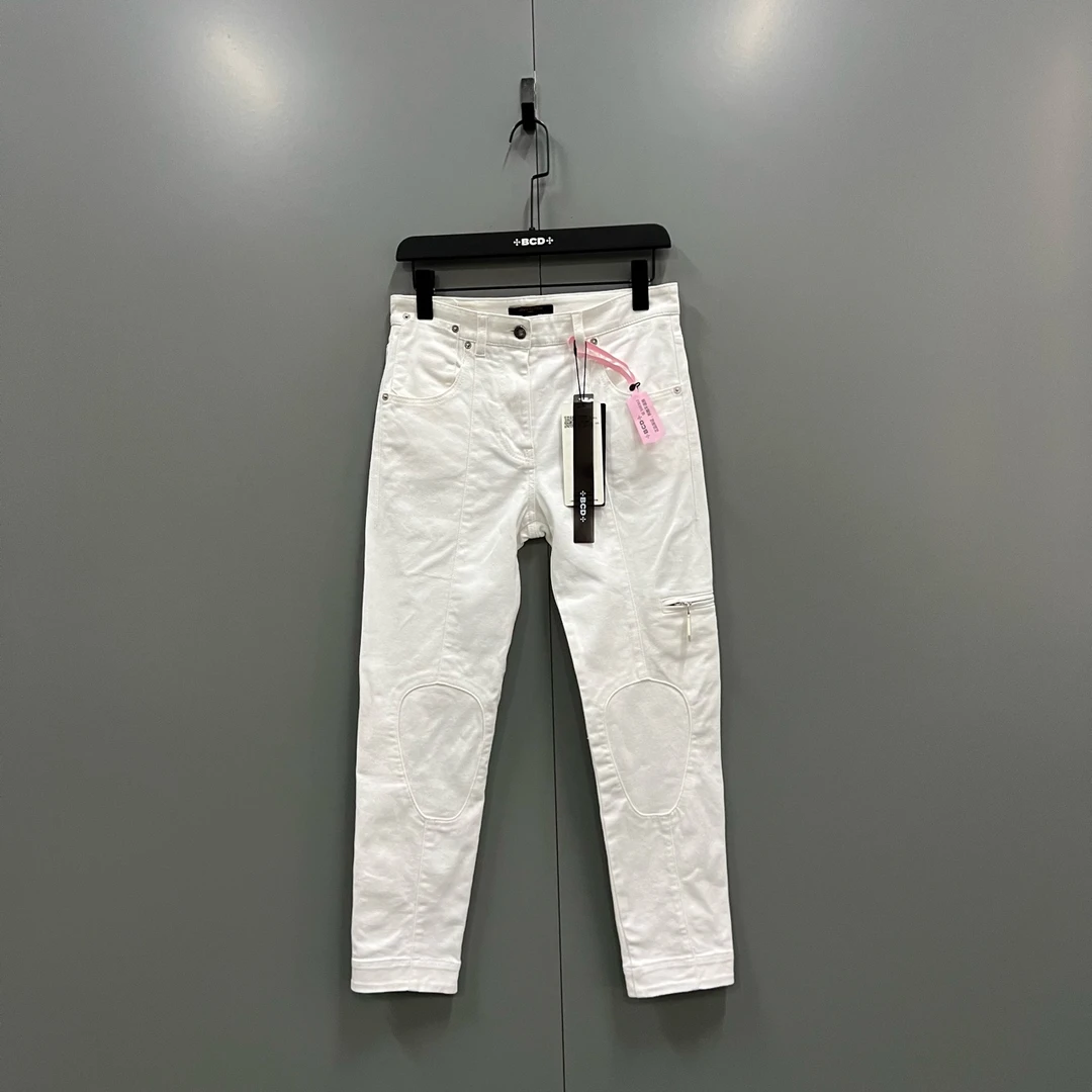 99新 LouisVuitton/路易威登 zz1 纯白休闲裤 36码 si500302