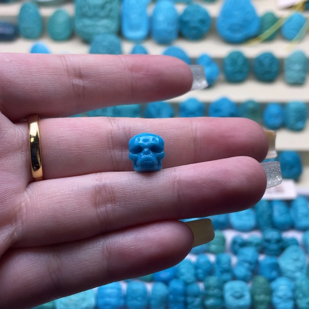 未镶嵌绿松石珠宝奇石