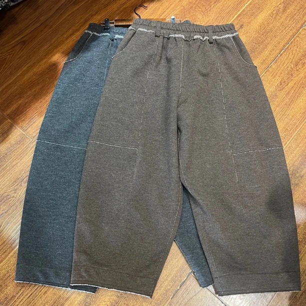 新思维新款羊毛卫衣裤宽松百搭休闲