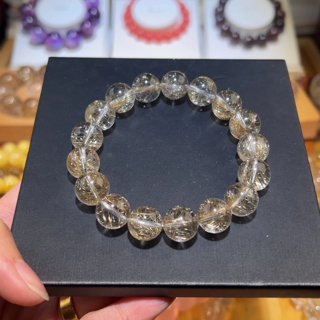 水晶手串未镶嵌姗***到手串