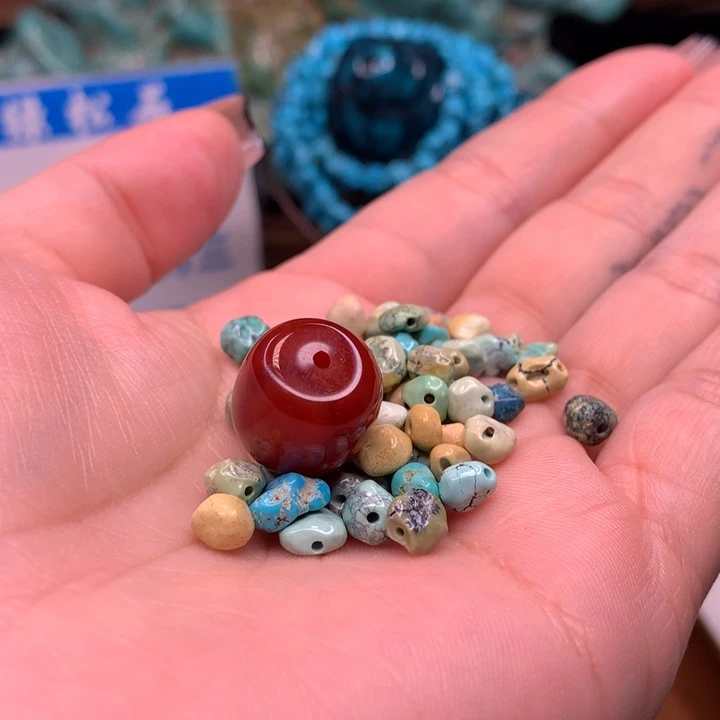 玛瑙/玉髓原矿未镶嵌安*白