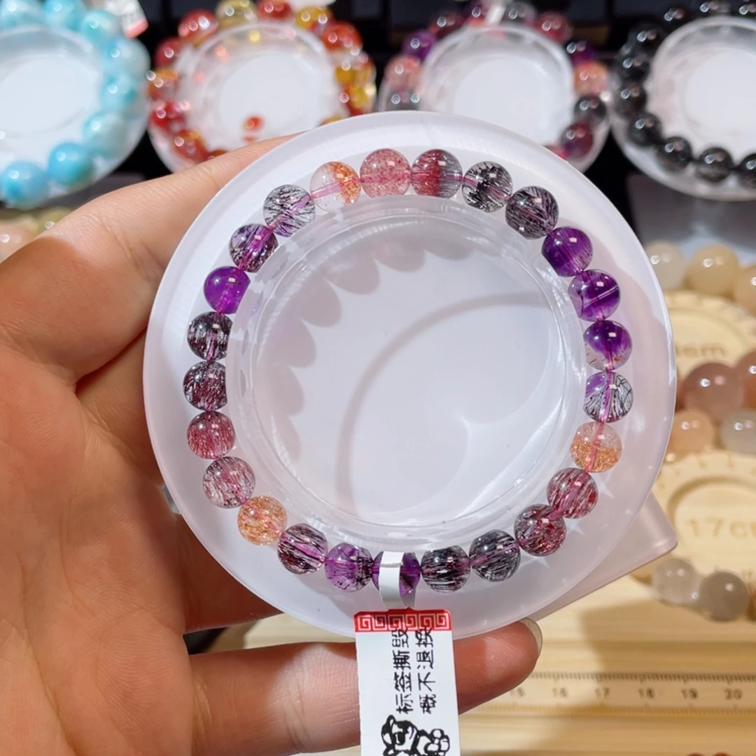 未镶嵌手链水晶仙女彩7.7