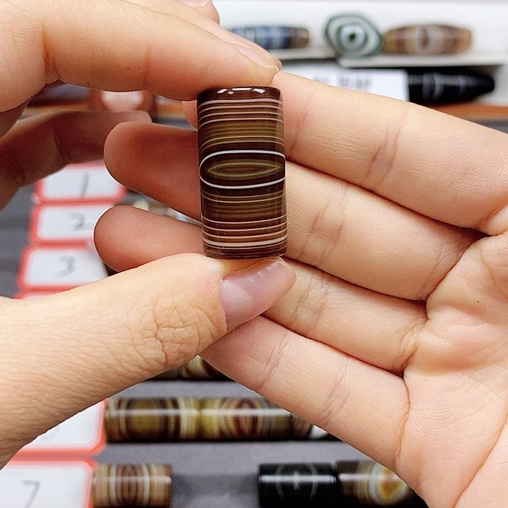 征***途玛瑙/玉髓合金珠宝半成品