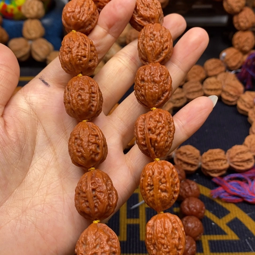 桃核手串小麒麟八棱枣