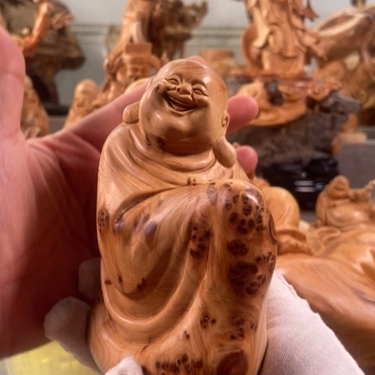 林***原柏木（崖柏）崖柏工艺品摆件