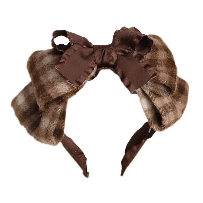 天鹅er 可爱小熊发箍气质时尚宽边YE24S2840