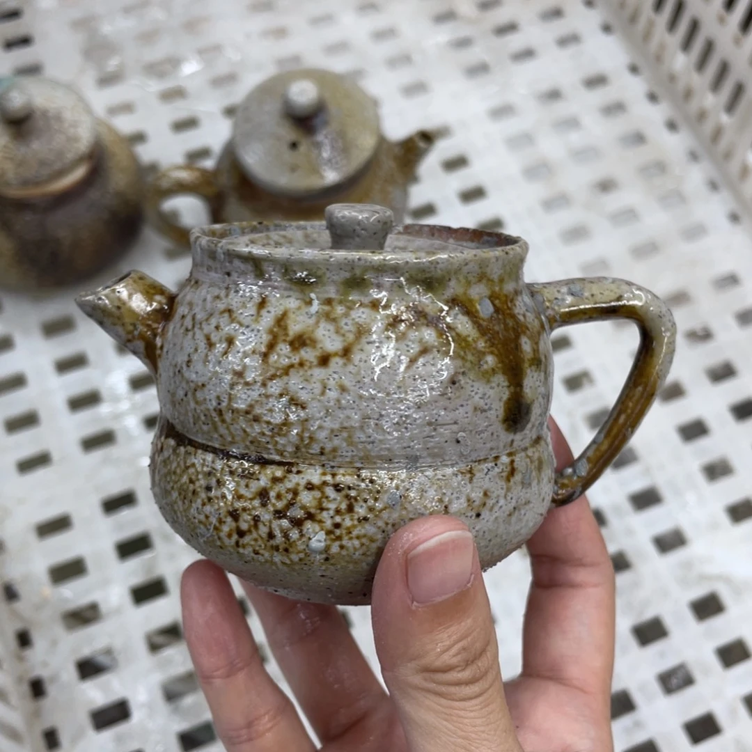 茶壶柴烧柴烧茶壶