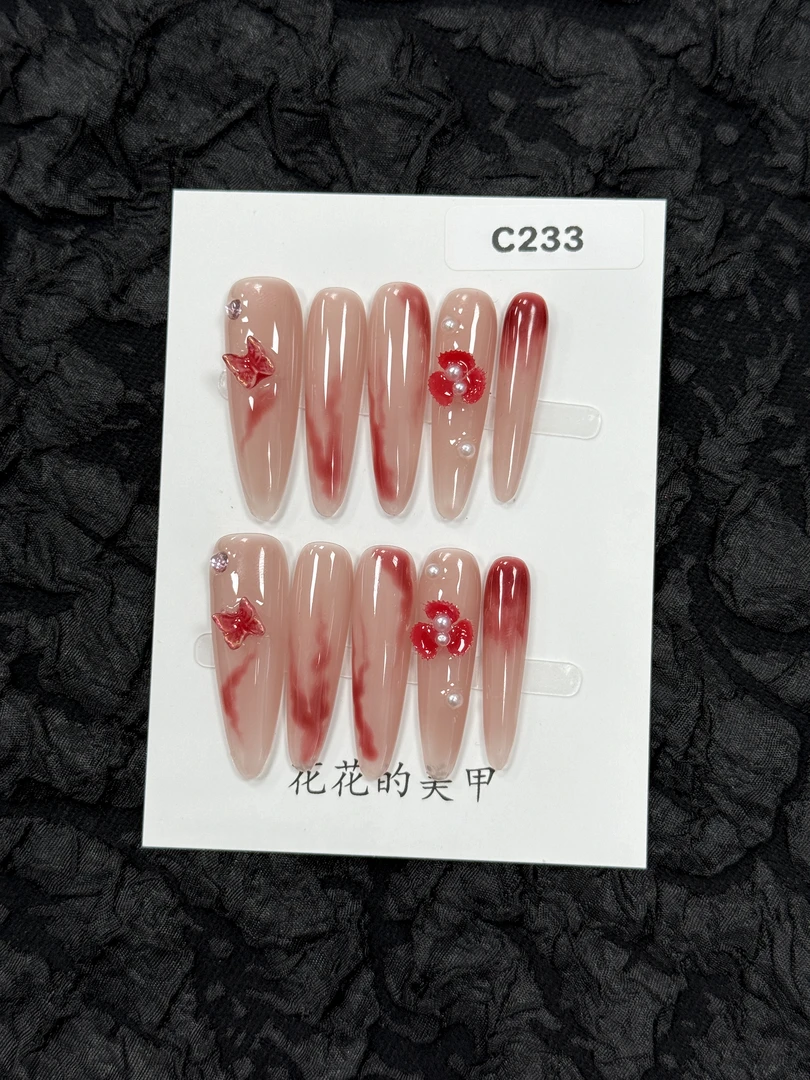 【C233】十几种甲型/自产自销/高级感高颜值不撞款小众纯手工穿戴甲