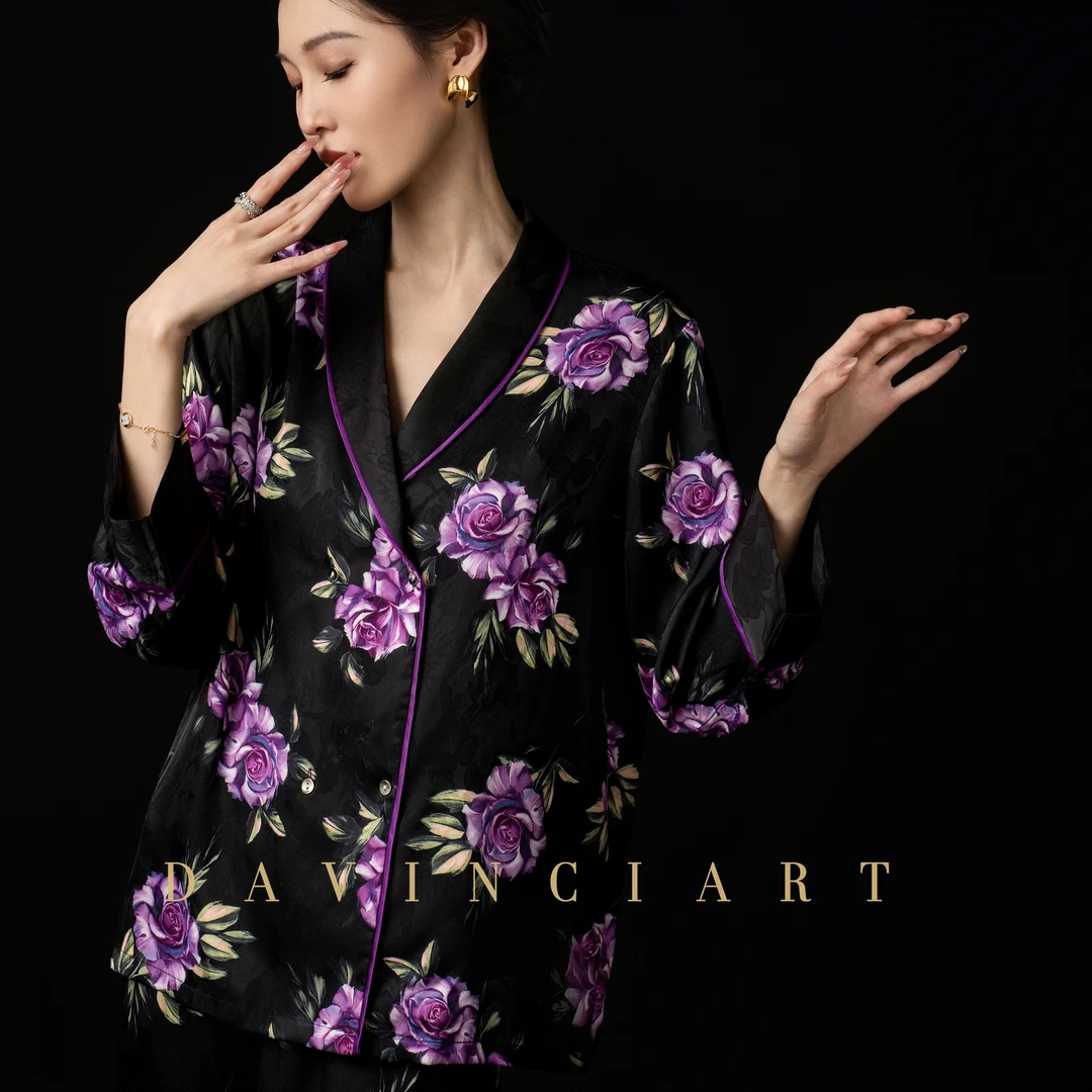 【达芬奇密码】可外出睡衣女四季轻奢高级感长袖家居服套装时尚