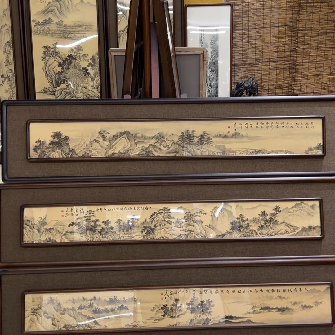 用***3国画亲笔手绘作品