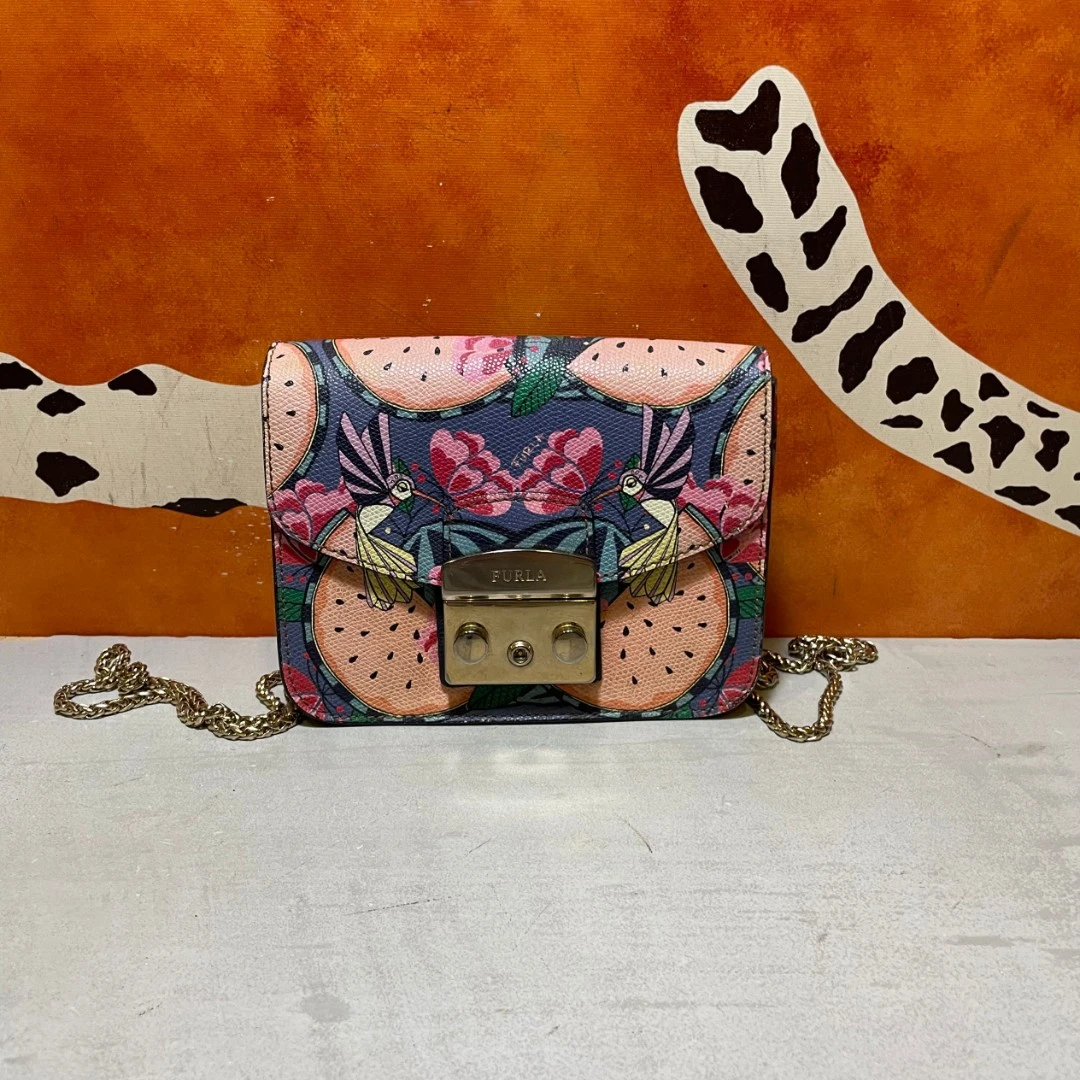 95新 FURLA/芙拉 16746斜挎包