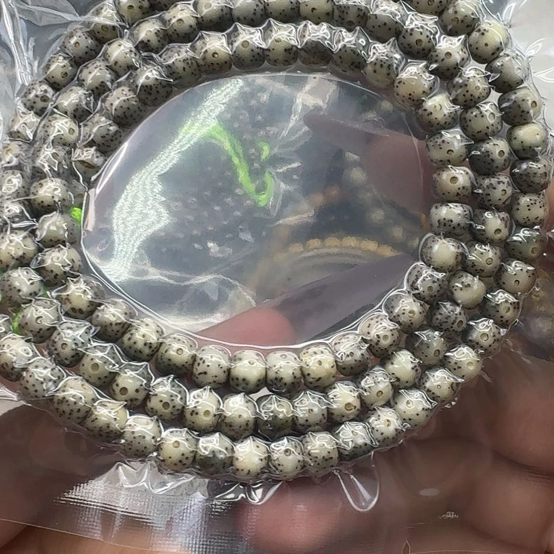 手串星月菩提14入门糯冰石玉108 76
