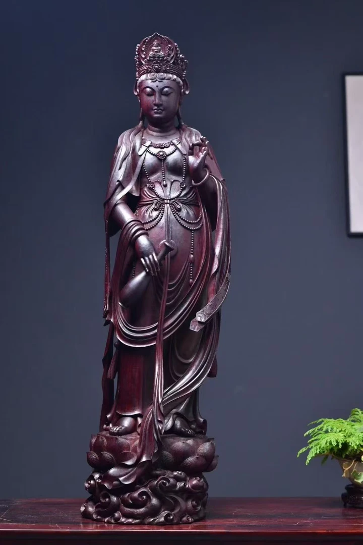 印度小叶紫檀木雕摆件