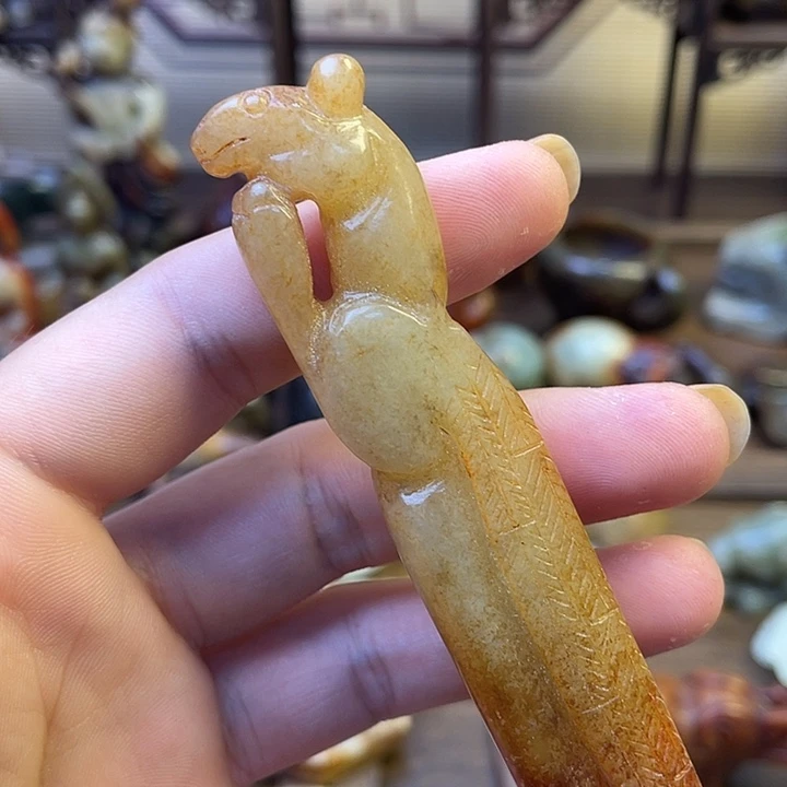 未镶嵌和田玉（糖玉）挂件