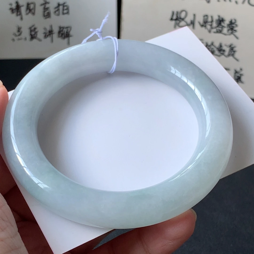 翡翠未镶嵌手镯40号57.7-11.7-11.6