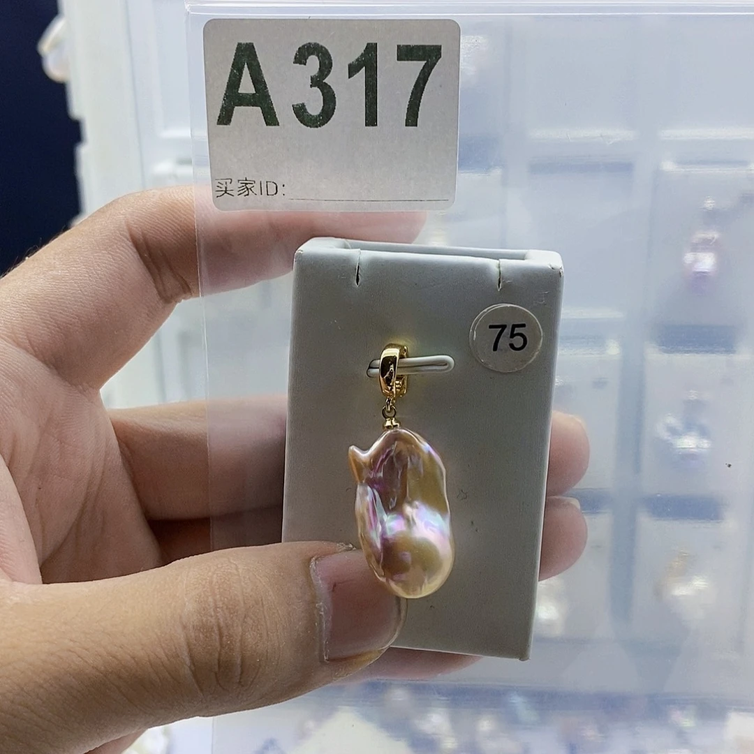 颈饰合金淡水珍珠