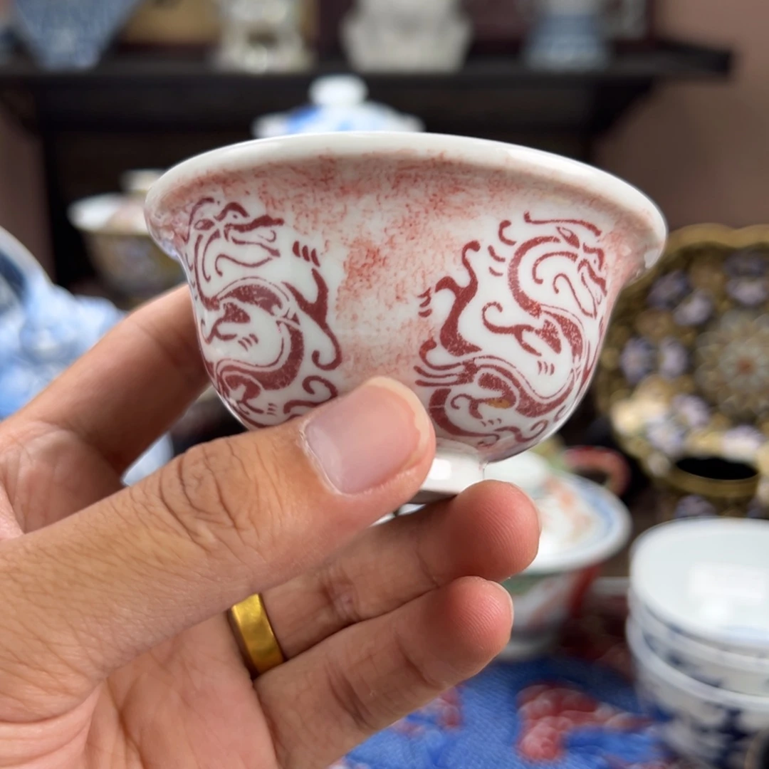 疾***途瓷片景德镇手工手绘陶瓷
