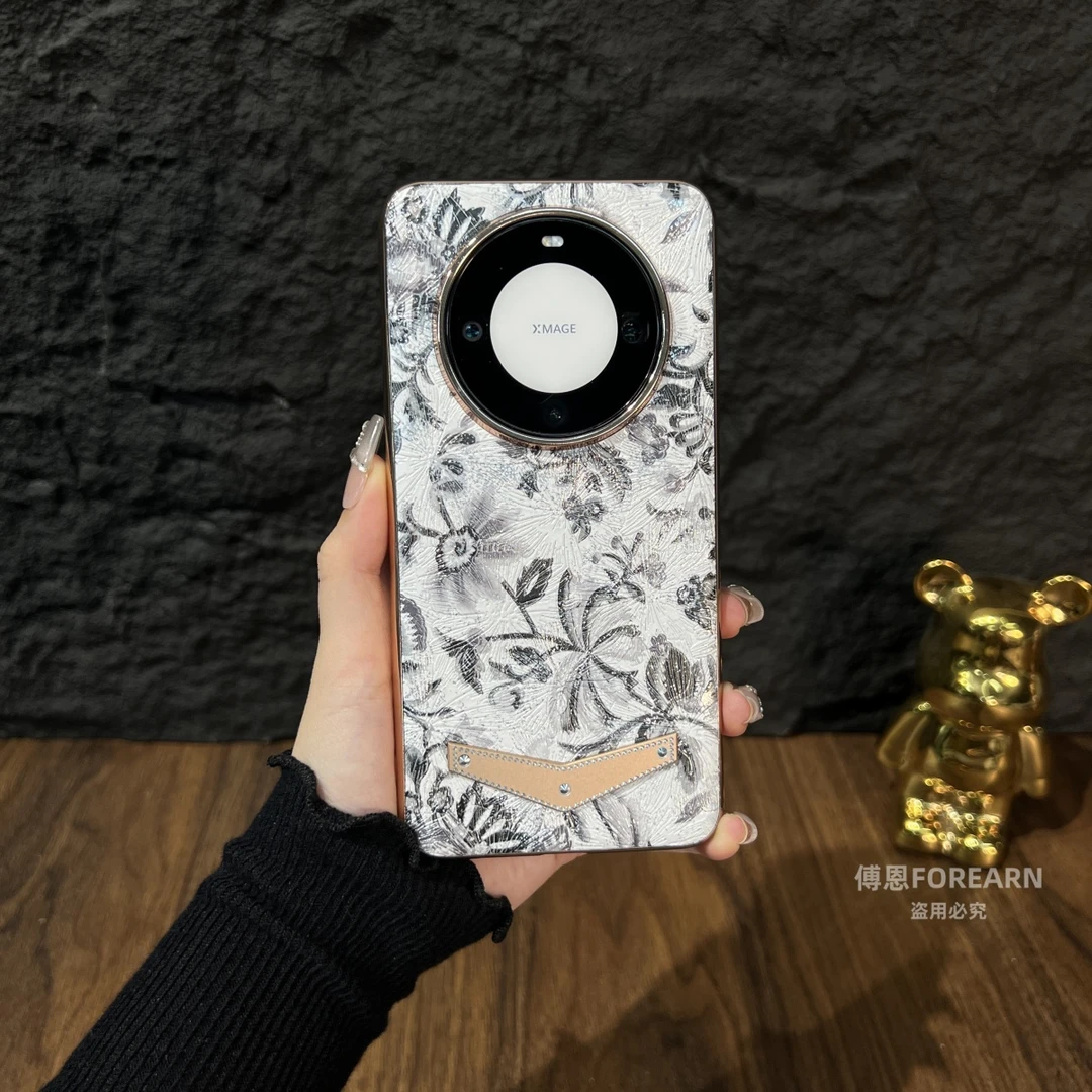 适用于华为Mate60Pro手机壳mate70pro女款mate70rs保护套高端非凡