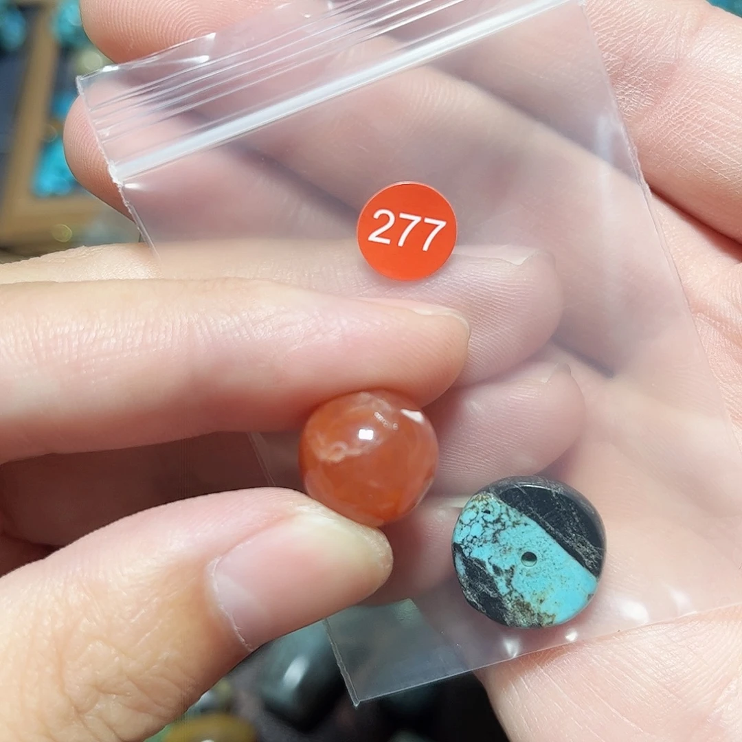 储***储玛瑙/玉髓未镶嵌圆珠桶珠老型手串！！